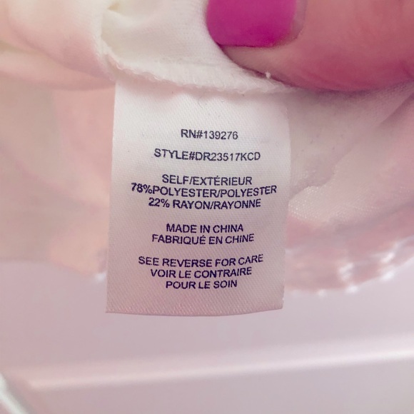 DR2 sz Medium Ramona Ivory Knit Clip Dot Top with Puff Sleeves GUC - Picture 9 of 9